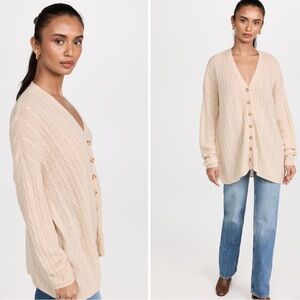 NWT Giusta Oversized Cashmere Cardigan